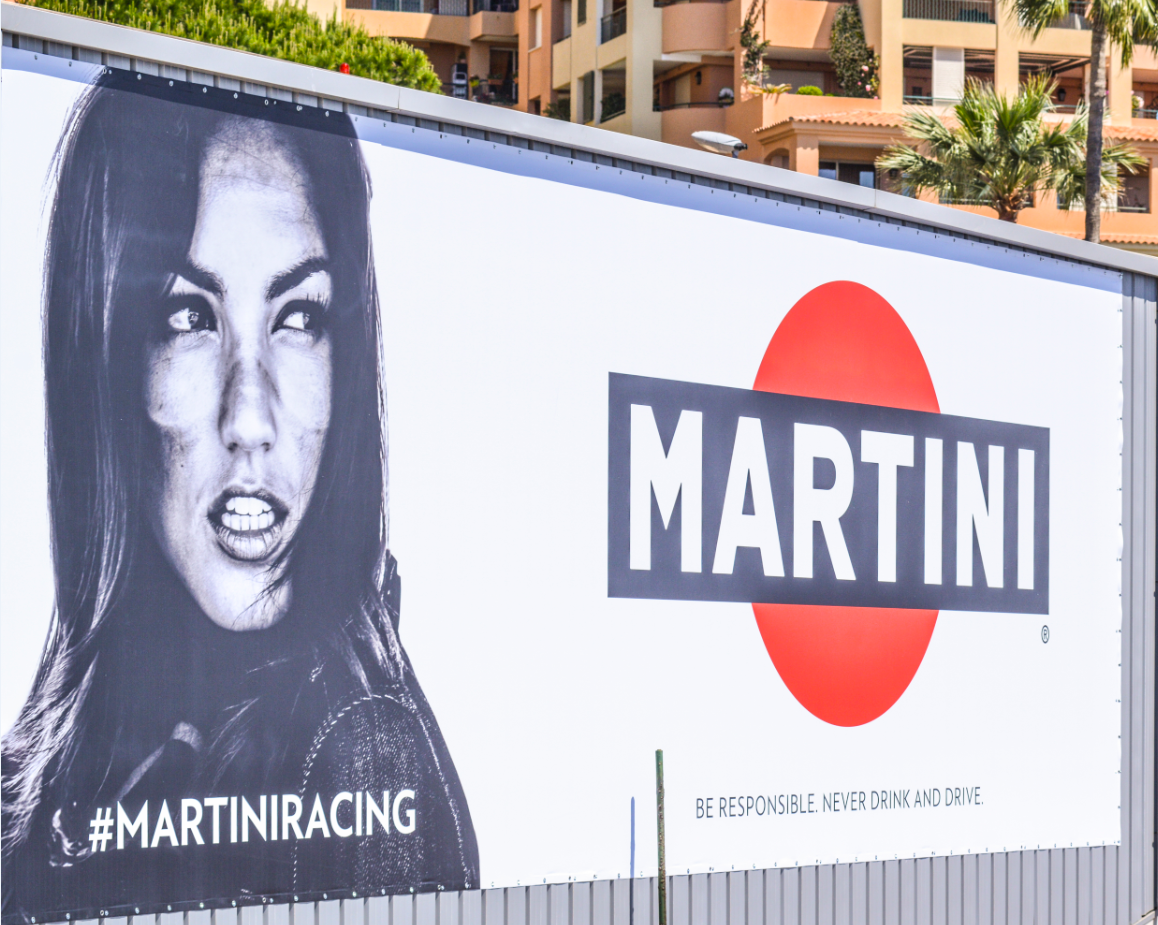 Martini looks to stir up conversation at Monaco Grand Prix with return of 'driver distracting' billboard