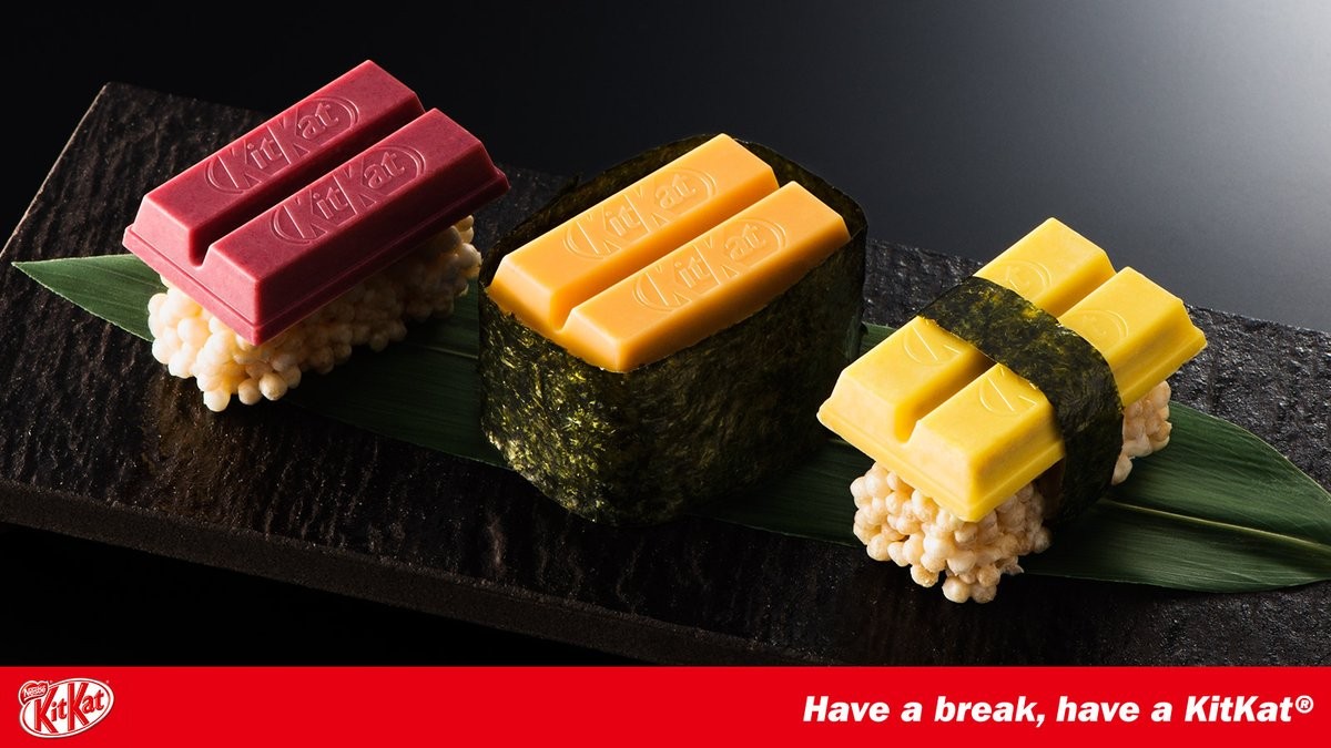 KitKat Japan fuses with sushi in bizarre Valentine’s Day activity