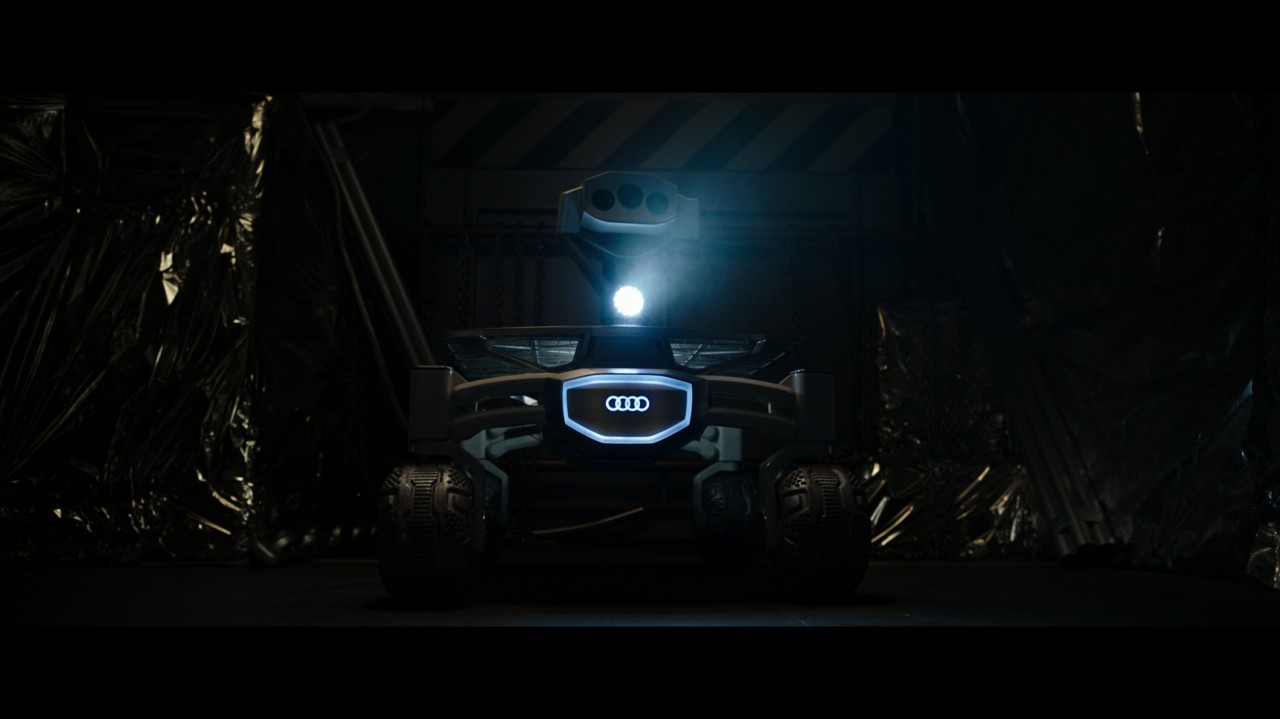 Audi underlines its lunar ambitions in Alien: Covenant branded video and movie placement