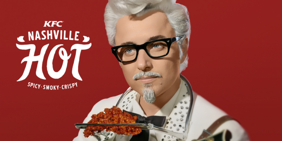 KFC enlists Mad Men's Pete Campbell to take on the role of its 'heartthrob' Nashville Hot Colonel