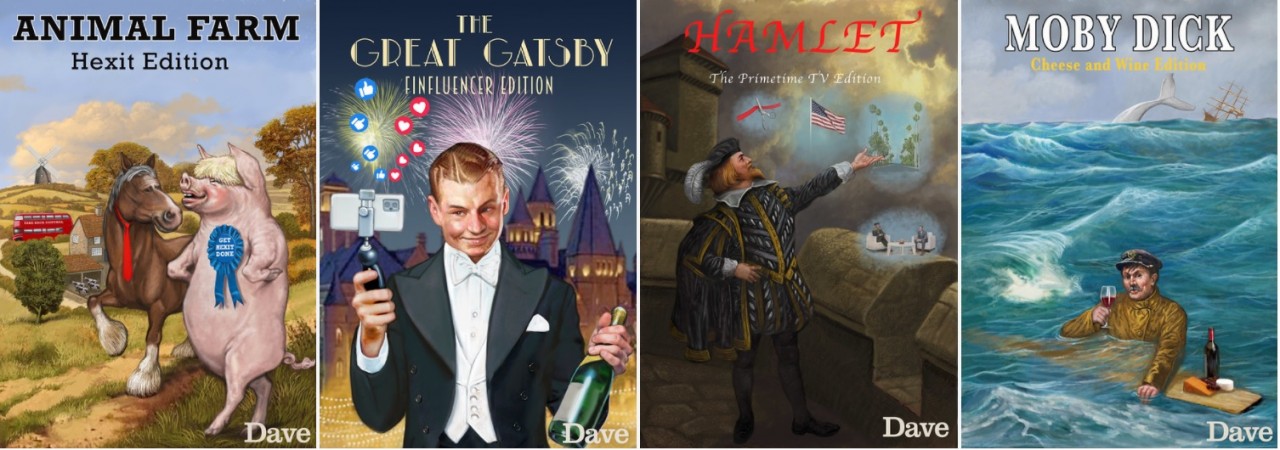 Dave conjures comic retellings for World Book Day - Vimarsana News